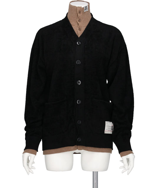 Maison MIHARA YASUHIRO(メゾンミハラヤスヒロ) LAYERED KNIT CARDIGAN