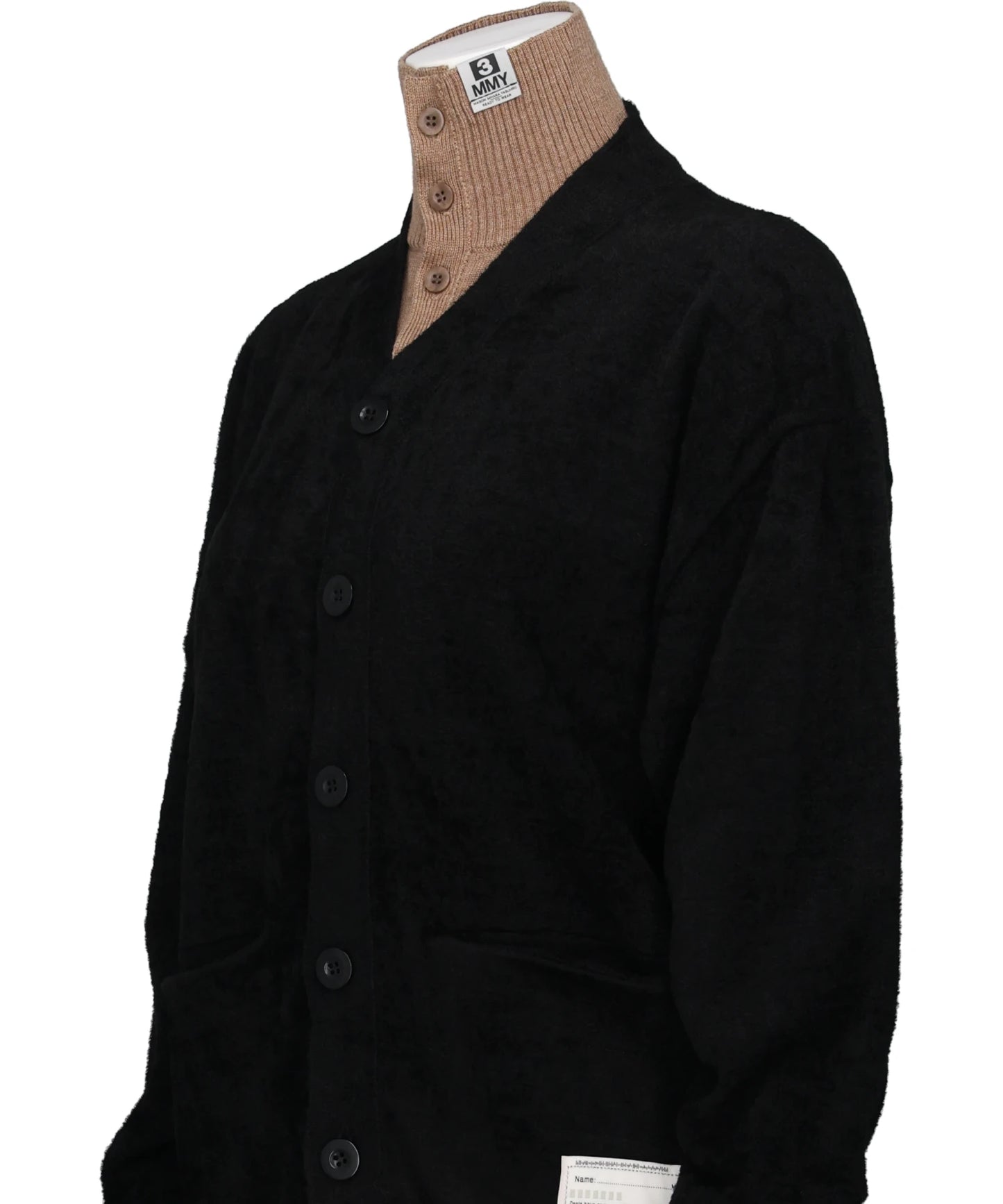 LAYERED KNIT CARDIGAN