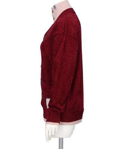 LAYERED KNIT CARDIGAN