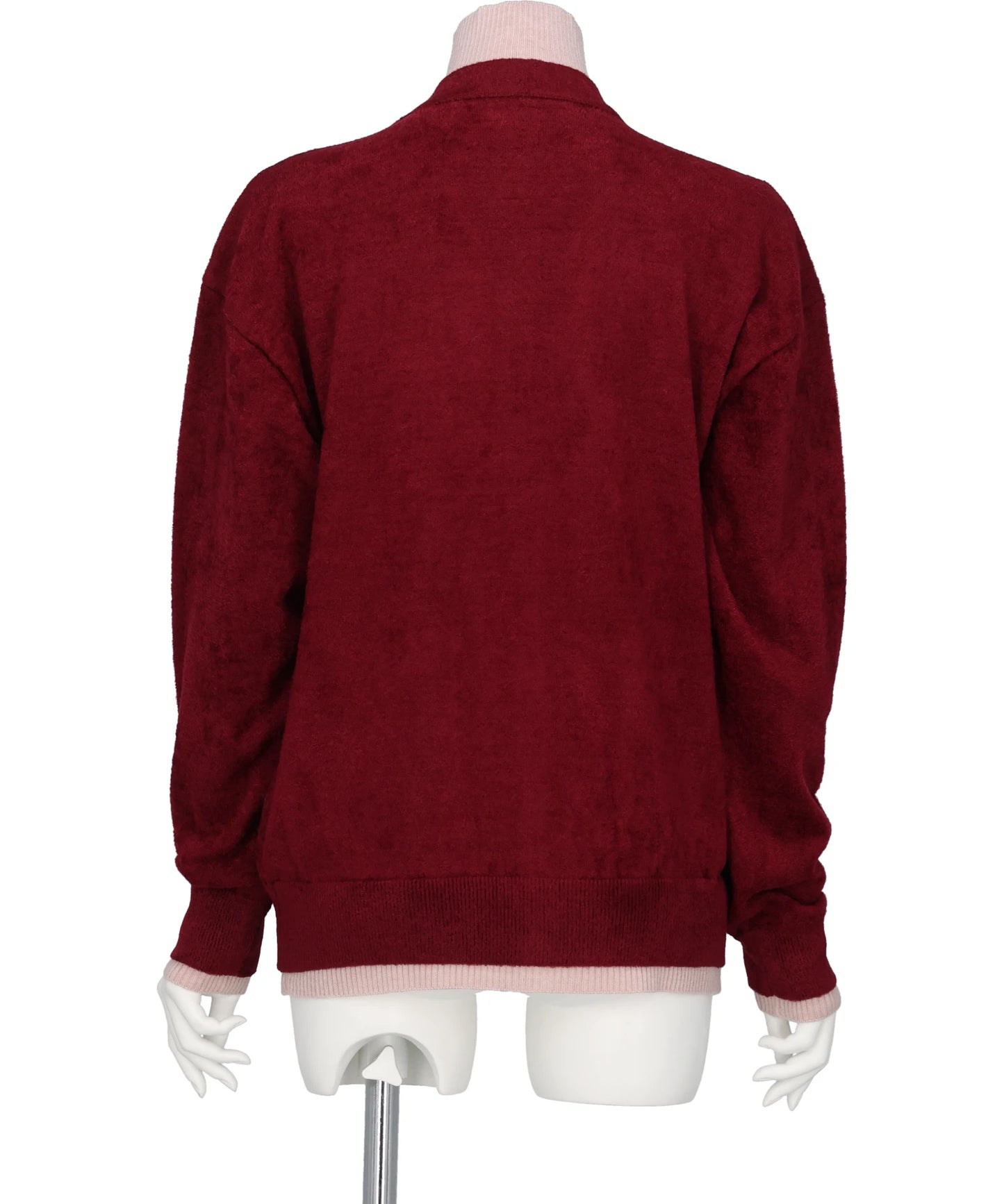 LAYERED KNIT CARDIGAN