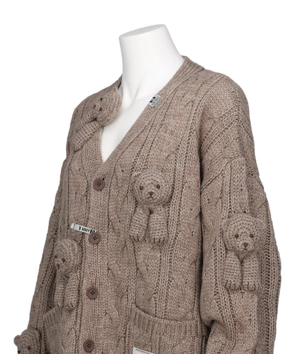 PINK HOUSE BEARS KNIT CARDIGAN