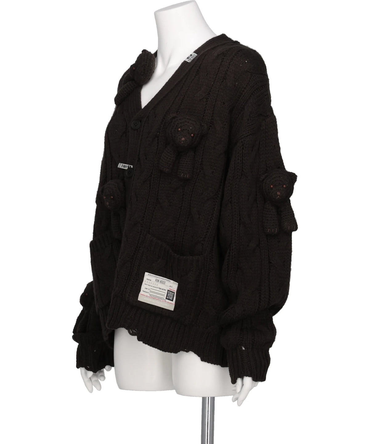 PINK HOUSE BEARS KNIT CARDIGAN