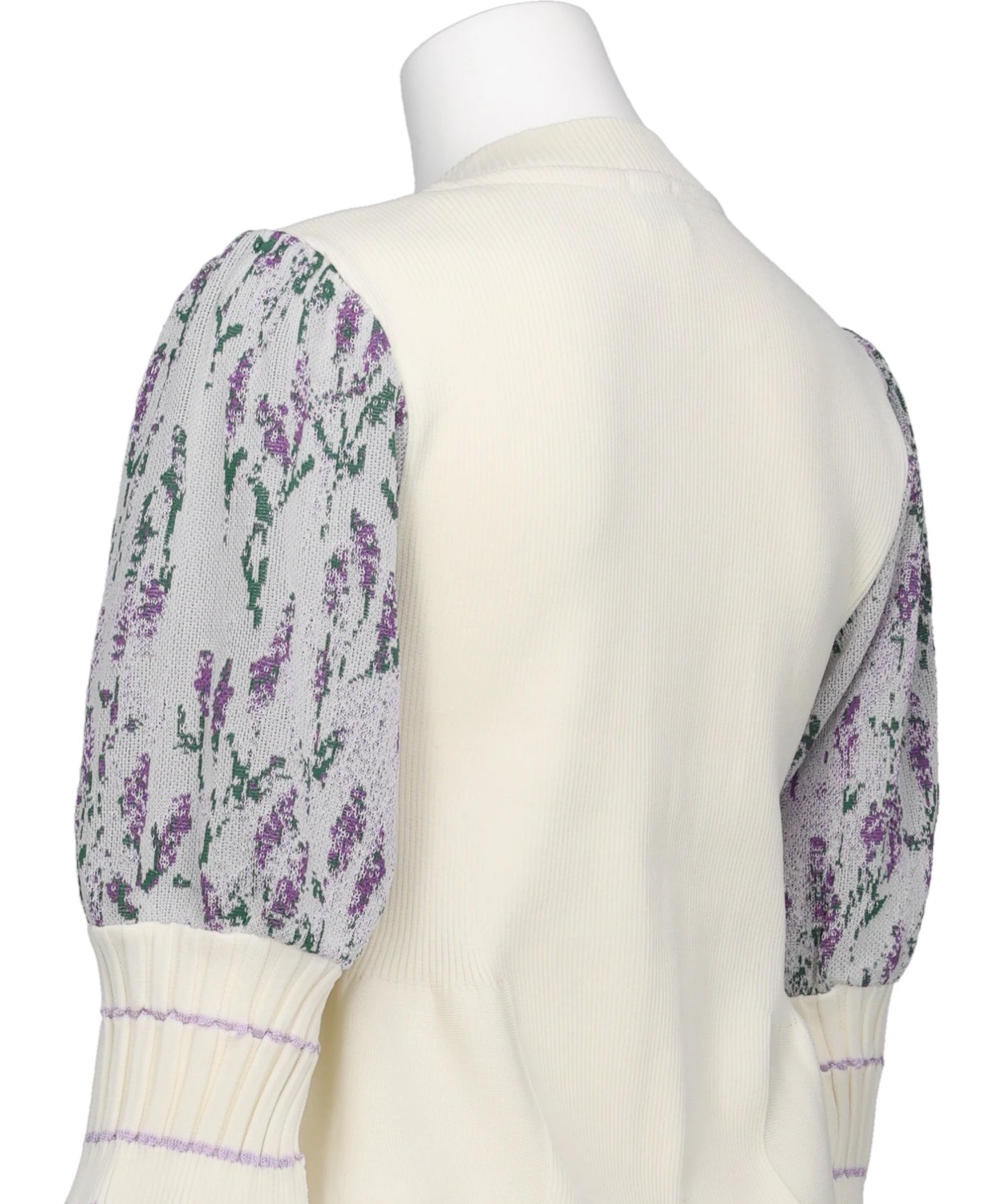 STILL LAVENDER ZIP CARDIGAN