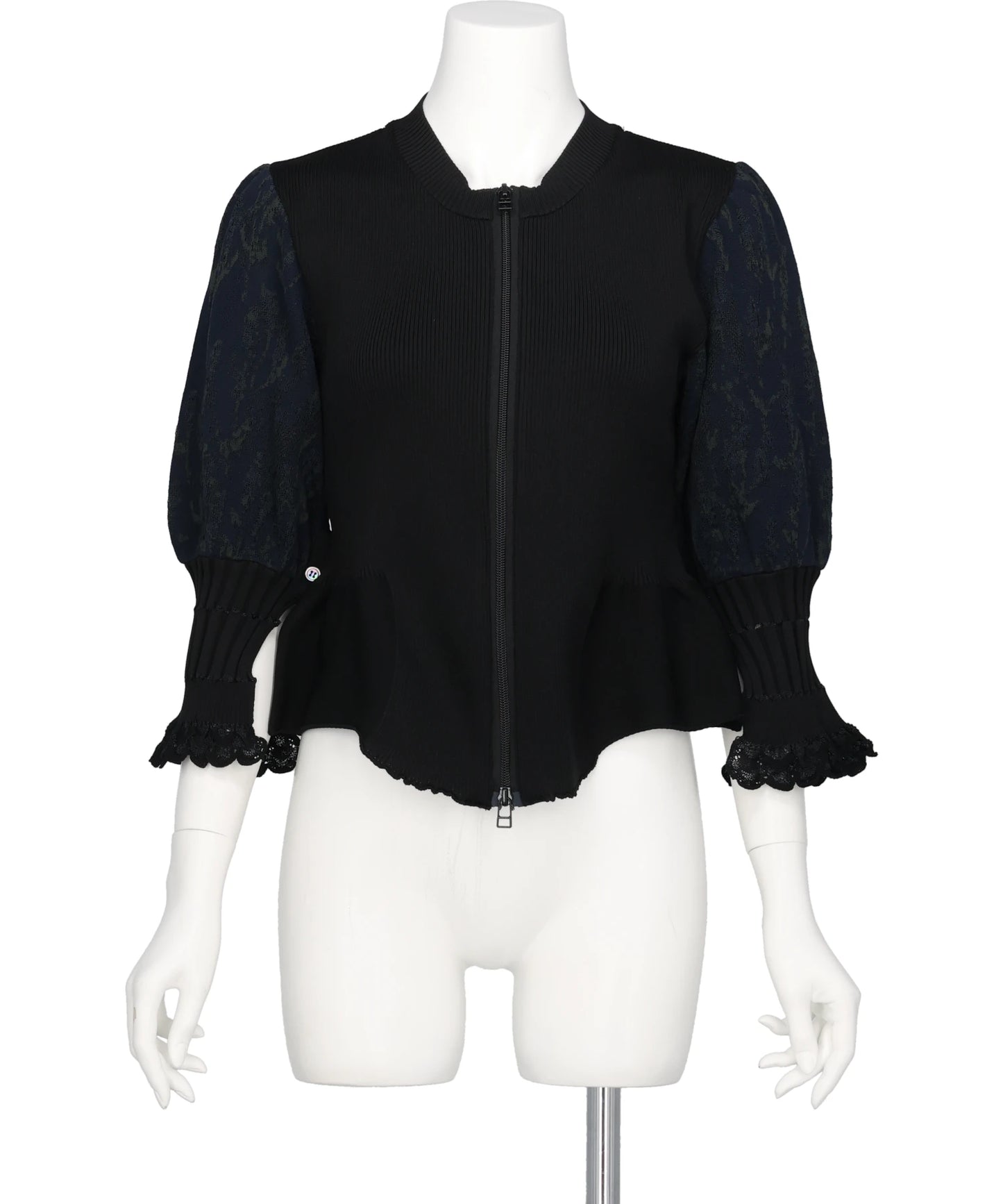 ODAKHA(オダカ) 2026AW STILL LAVENDER ZIP CARDIGAN OH26AW-KN06