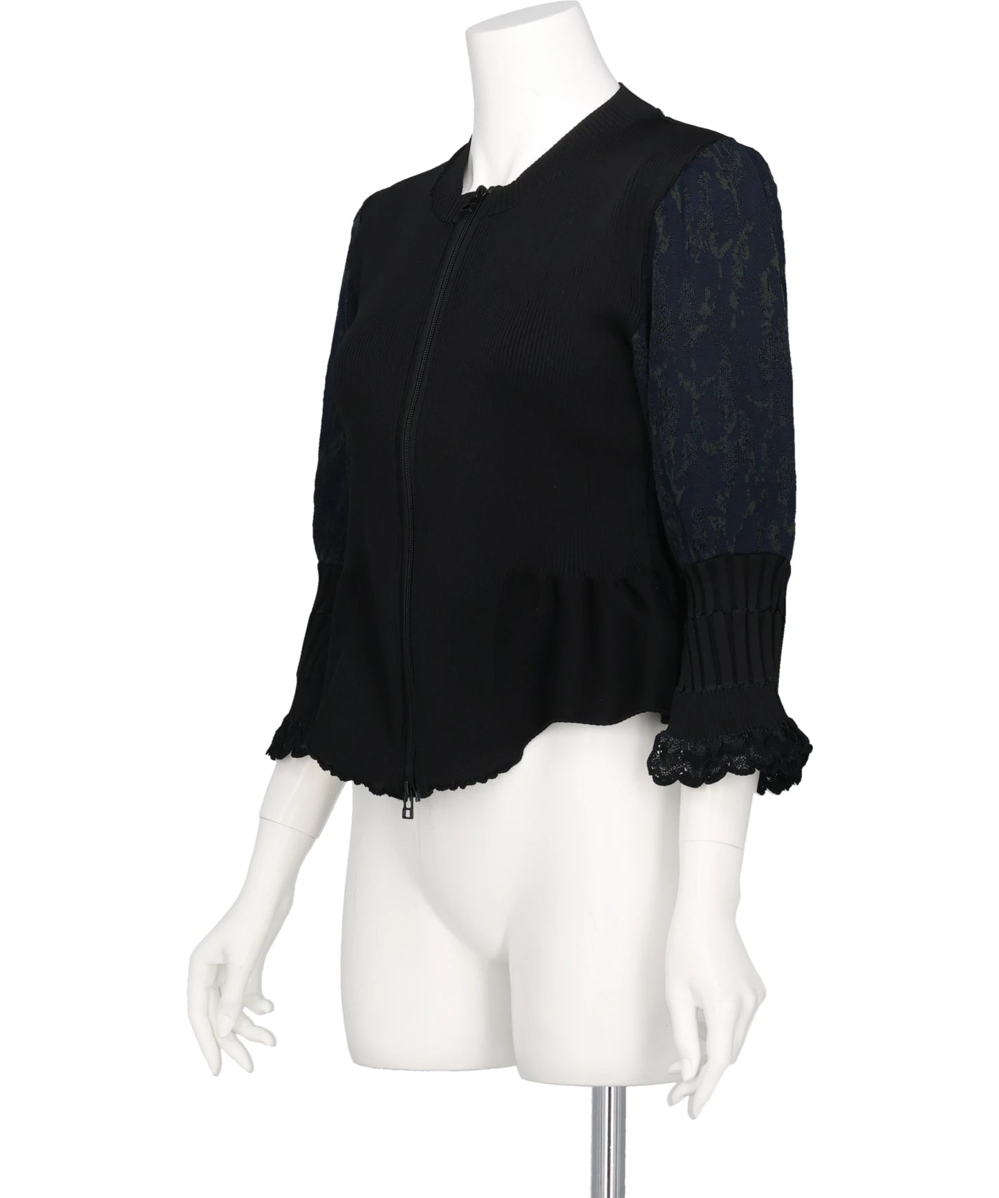 STILL LAVENDER ZIP CARDIGAN