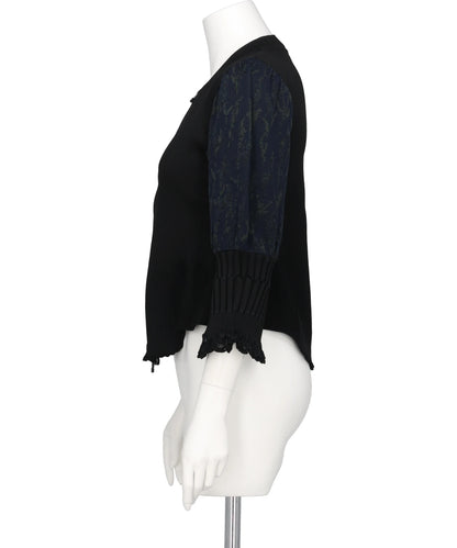 STILL LAVENDER ZIP CARDIGAN