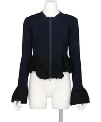 ODAKHA(オダカ) 2026AW AIR FRAME DOUBLE-ZIP CARDIGAN OHAFK-CD01