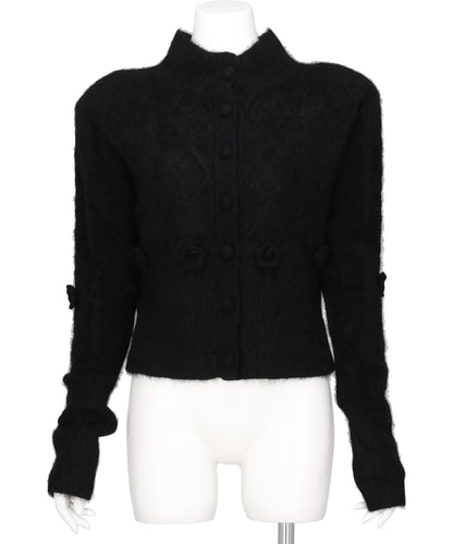 mukcyen(ムッシャン) 2026AW YAK CABLE KNIT CARDIGAN M269CD01