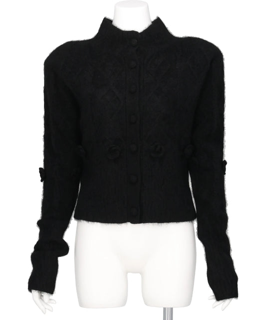 mukcyen(ムッシャン) 2026AW YAK CABLE KNIT CARDIGAN M269CD01