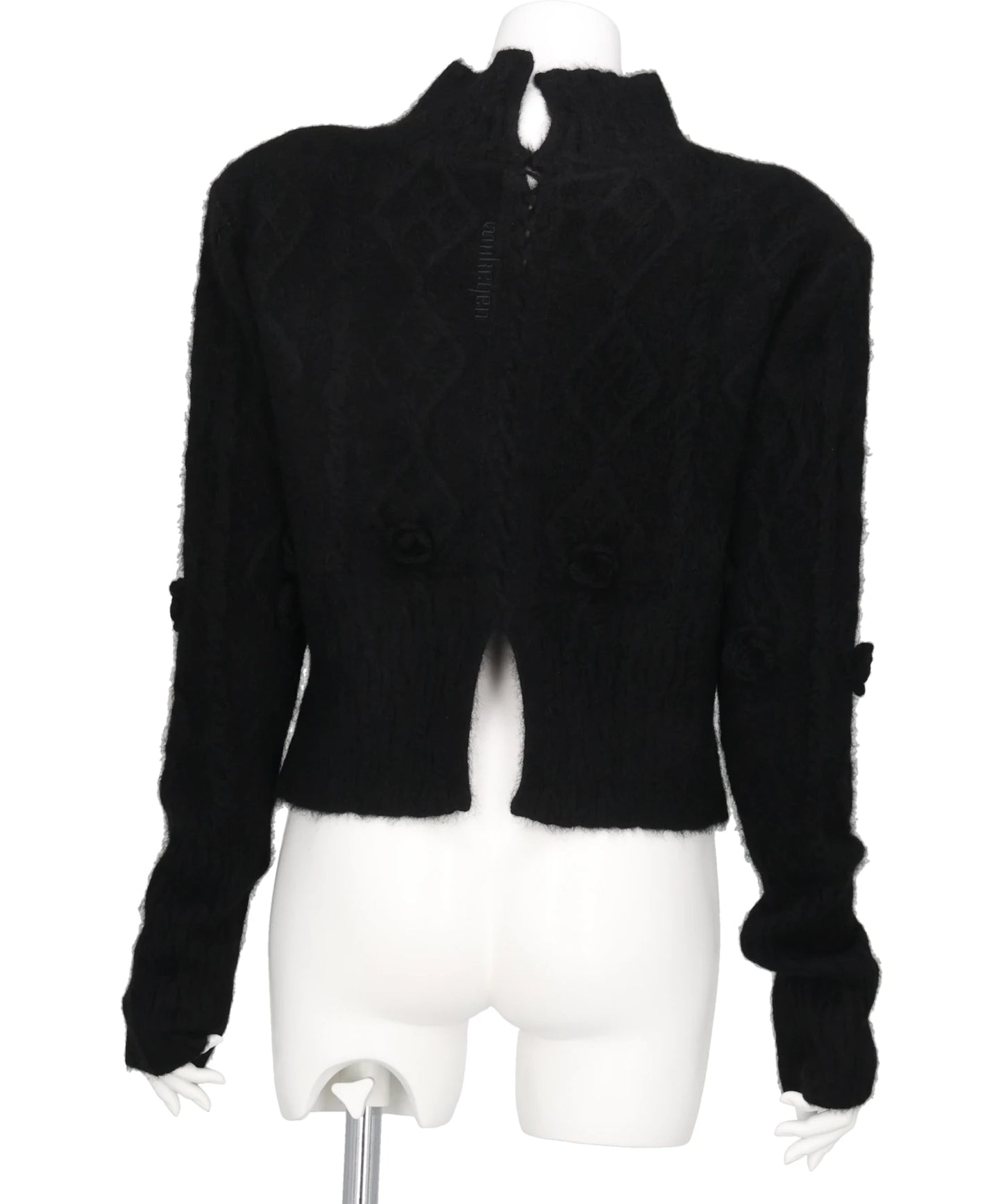 YAK CABLE KNIT CARDIGAN