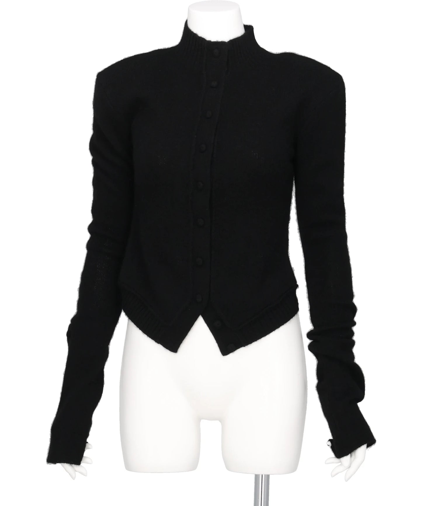 mukcyen(ムッシャン) 2026AW　YAK ARC CARDIGAN　M269CD02