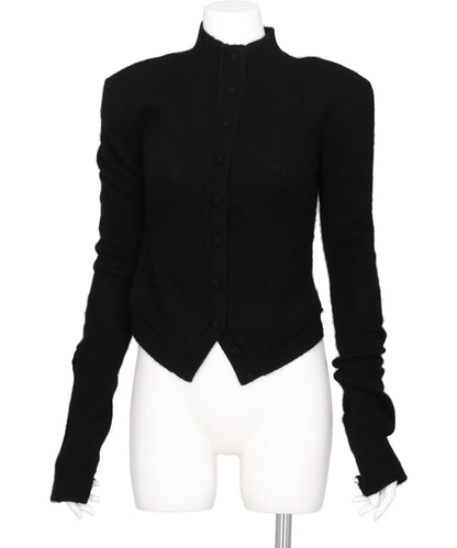 mukcyen(ムッシャン) 2026AW　YAK ARC CARDIGAN　M269CD02