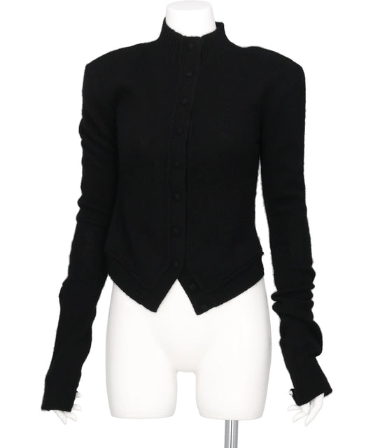 mukcyen(ムッシャン) 2026AW　YAK ARC CARDIGAN　M269CD02