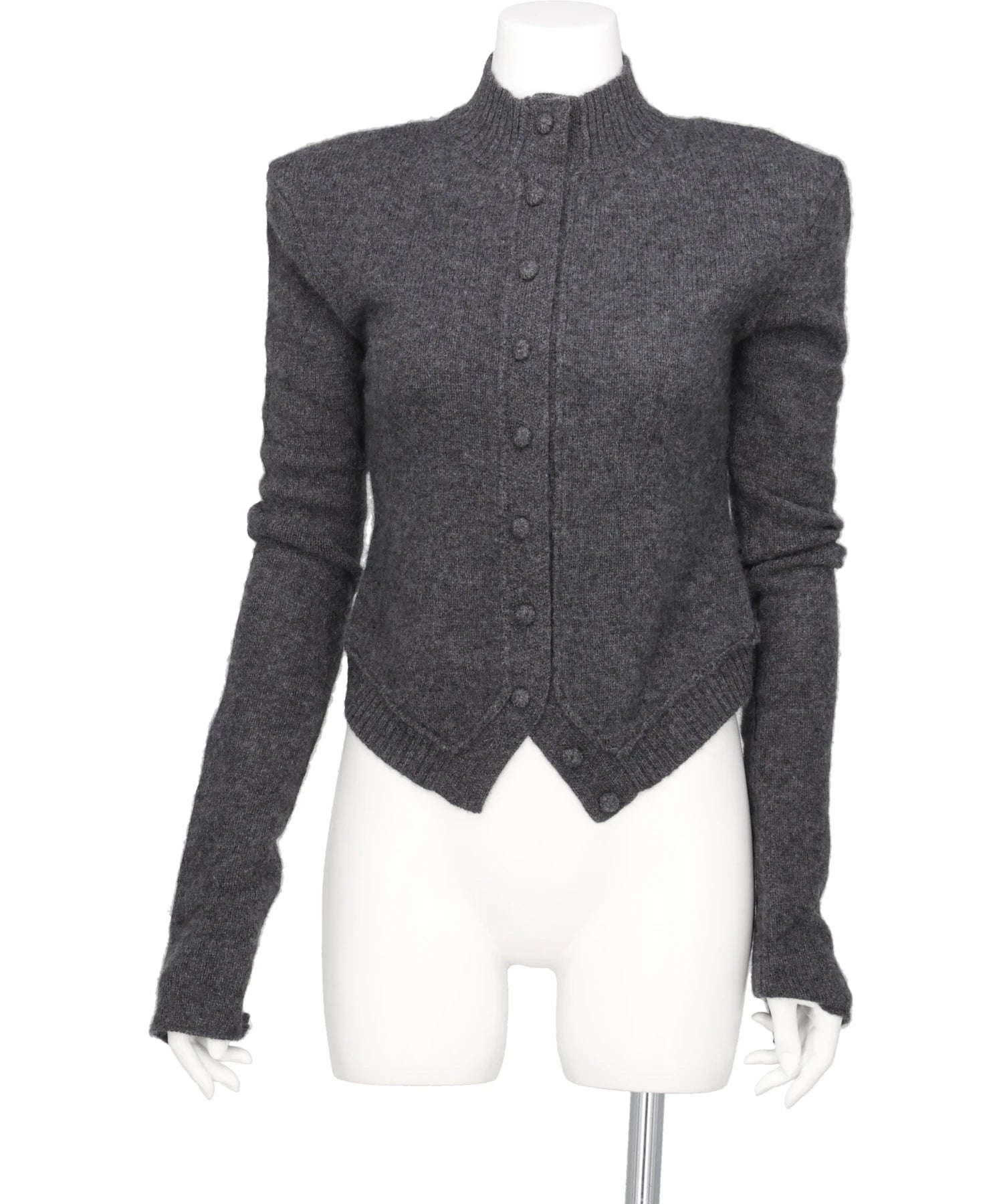 mukcyen(ムッシャン) 2026AW  YAK ARC CARDIGAN M269CD02
