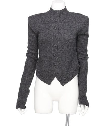 mukcyen(ムッシャン) 2026AW  YAK ARC CARDIGAN M269CD02