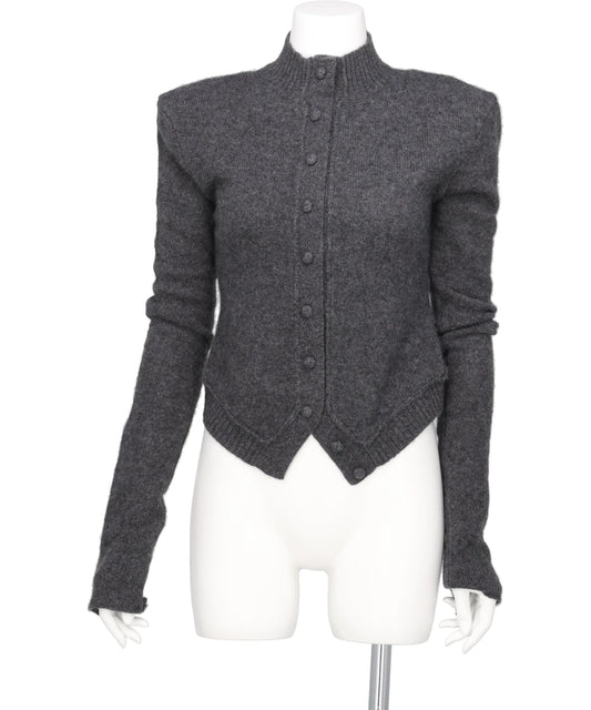 mukcyen(ムッシャン) 2026AW  YAK ARC CARDIGAN M269CD02