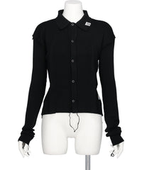 Maison MIHARA YASUHIRO(メゾンミハラヤスヒロ) INSIDE OUT KNIT CARDIGAN