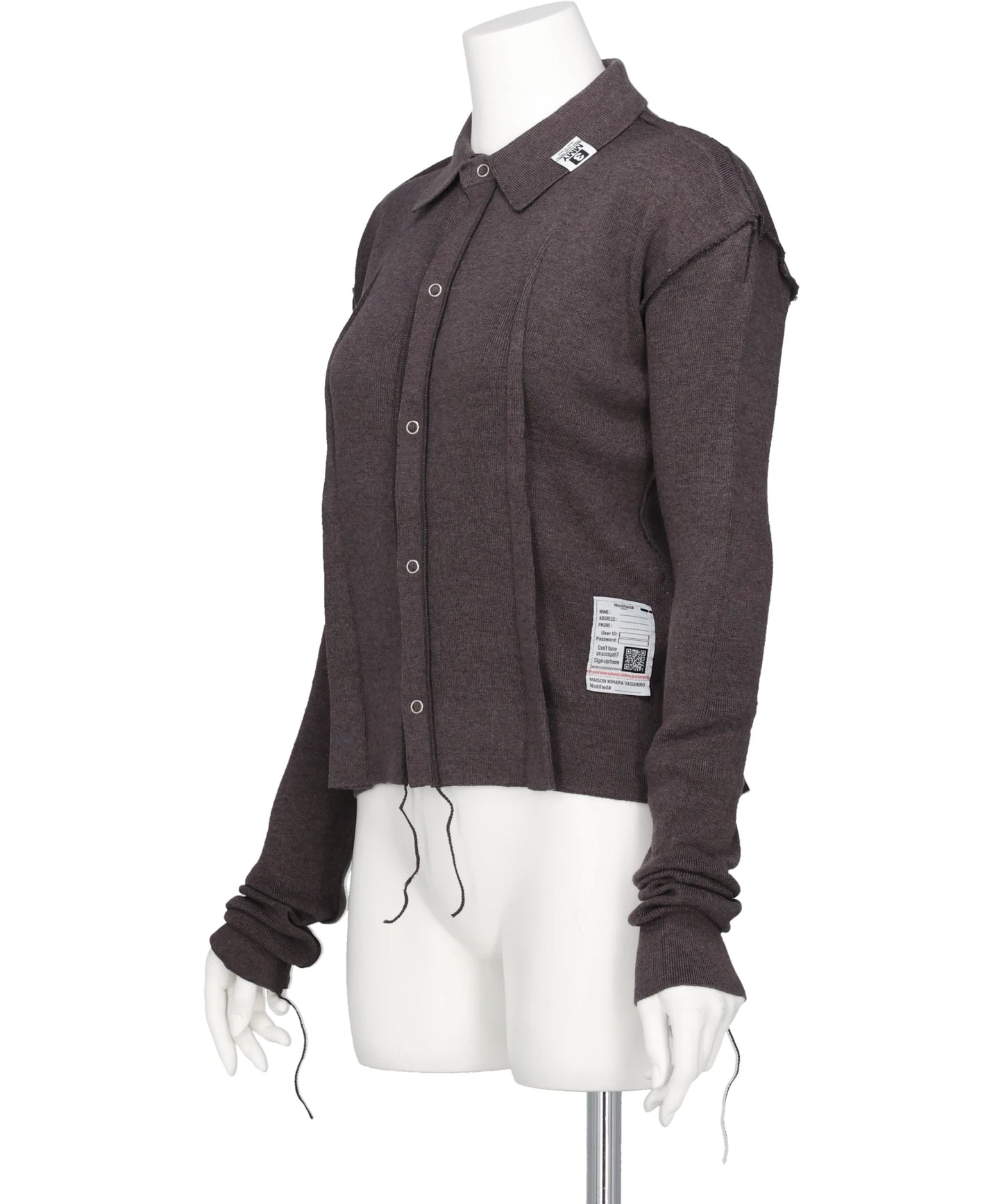 INSIDE OUT KNIT CARDIGAN