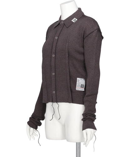 INSIDE OUT KNIT CARDIGAN