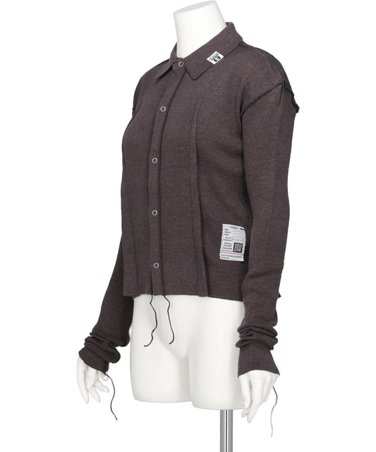 INSIDE OUT KNIT CARDIGAN