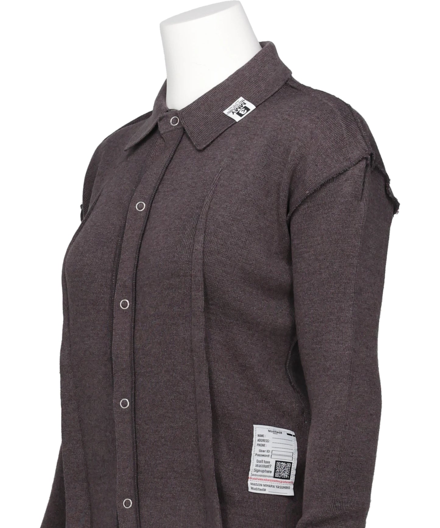 INSIDE OUT KNIT CARDIGAN