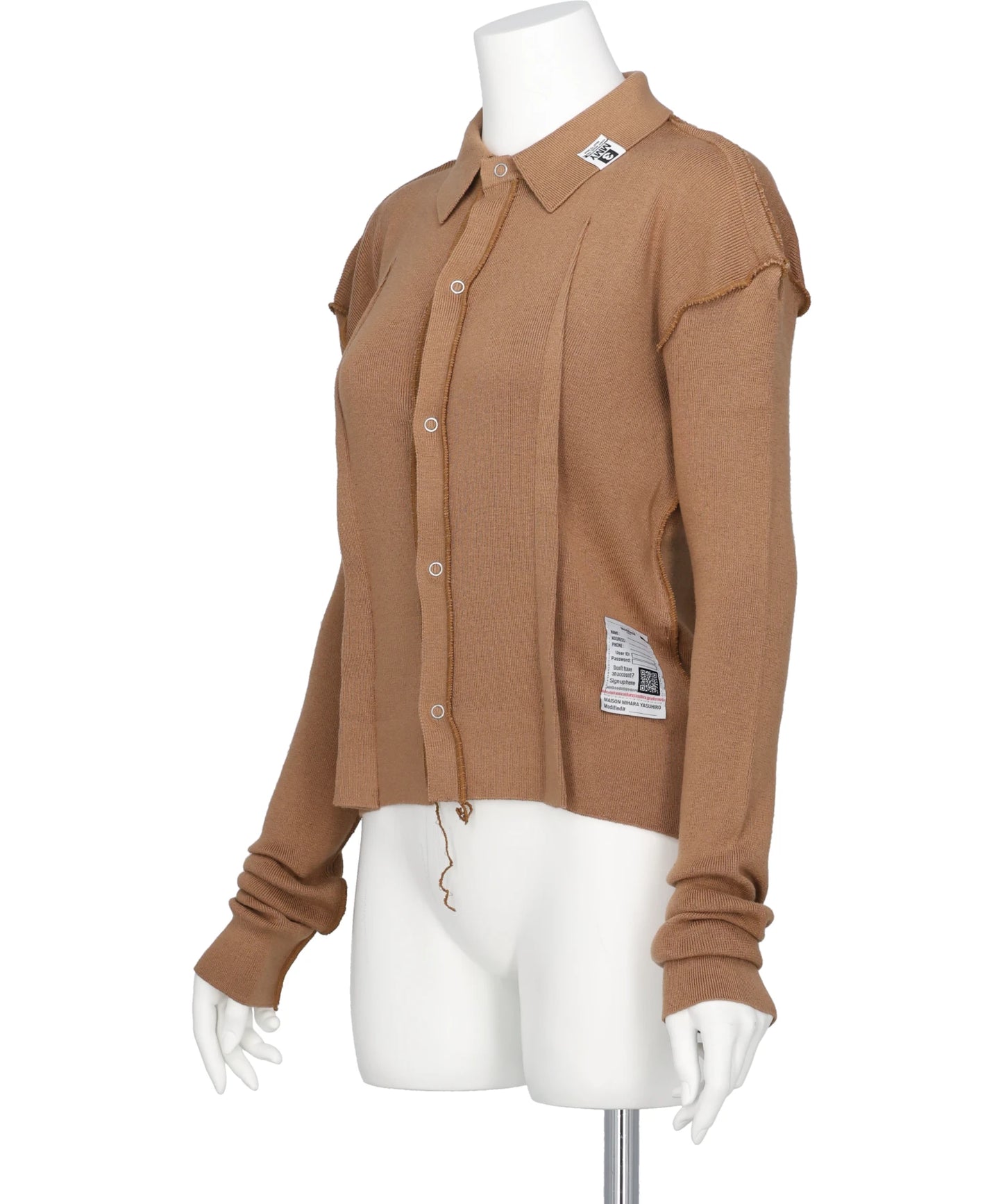 INSIDE OUT KNIT CARDIGAN