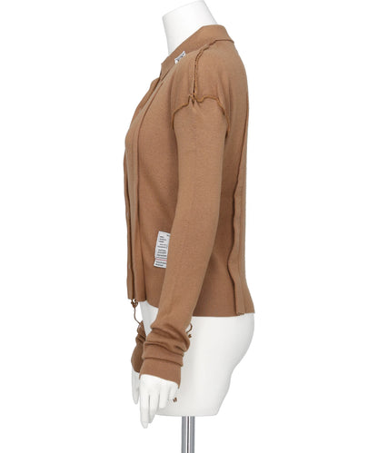 INSIDE OUT KNIT CARDIGAN