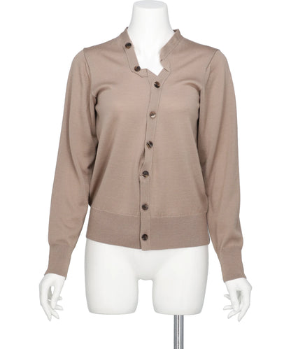 pillings(ピリングス)PS26AW-110 MISBUTTONED CARDIGAN
