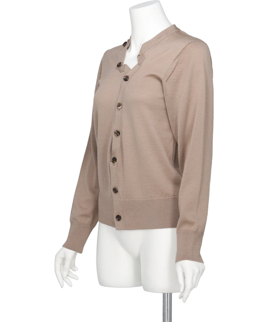 PS26AW-110 MISBUTTONED CARDIGAN