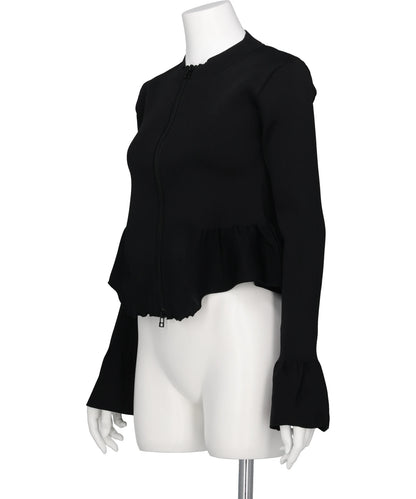 AIR FRAME DOUBLE-ZIP CARDIGAN