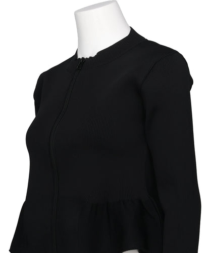 AIR FRAME DOUBLE-ZIP CARDIGAN