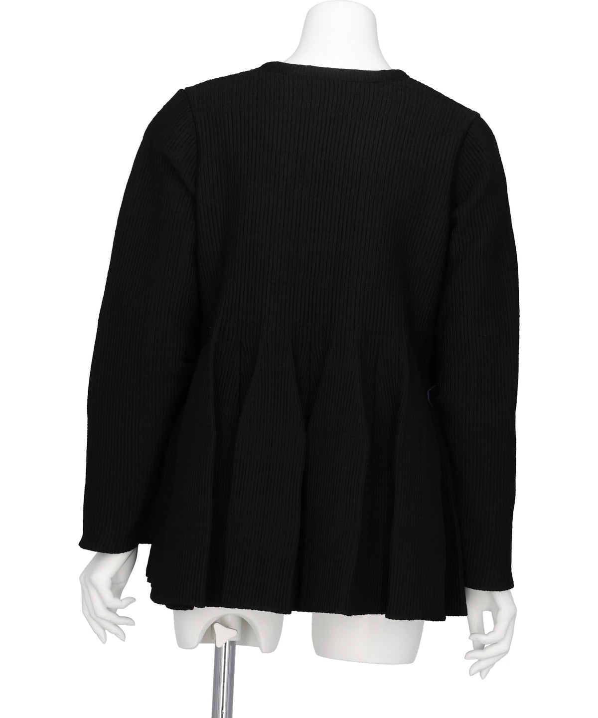 TARTAN PLEATED CARDIGAN