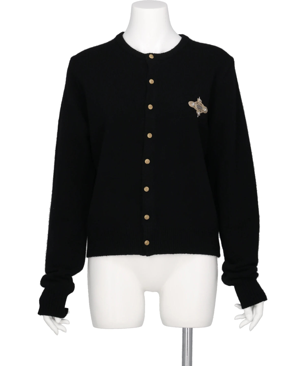 tanakadaisuke LOVE METAL BOLTS CARDIGAN