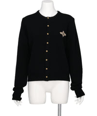 tanakadaisuke LOVE METAL BOLTS CARDIGAN
