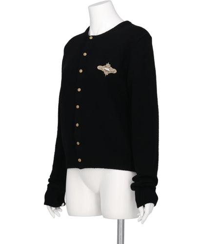 LOVE METAL BOLTS CARDIGAN