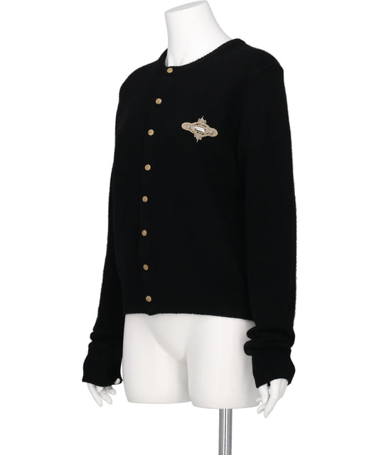 LOVE METAL BOLTS CARDIGAN