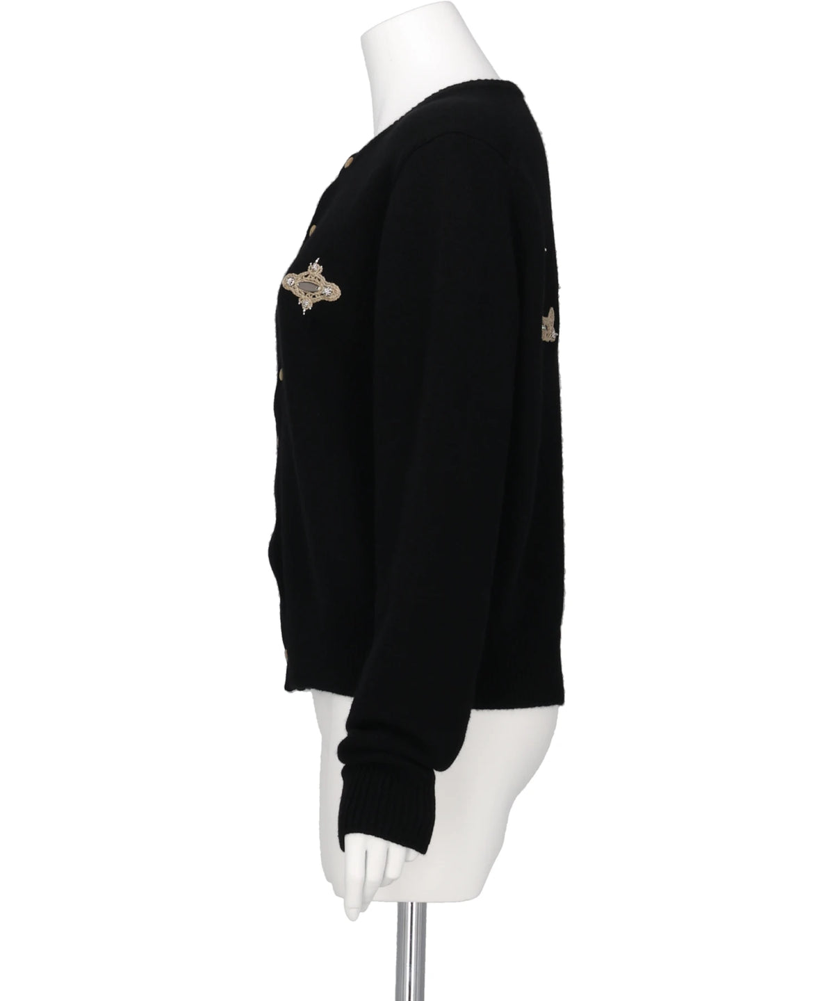 LOVE METAL BOLTS CARDIGAN