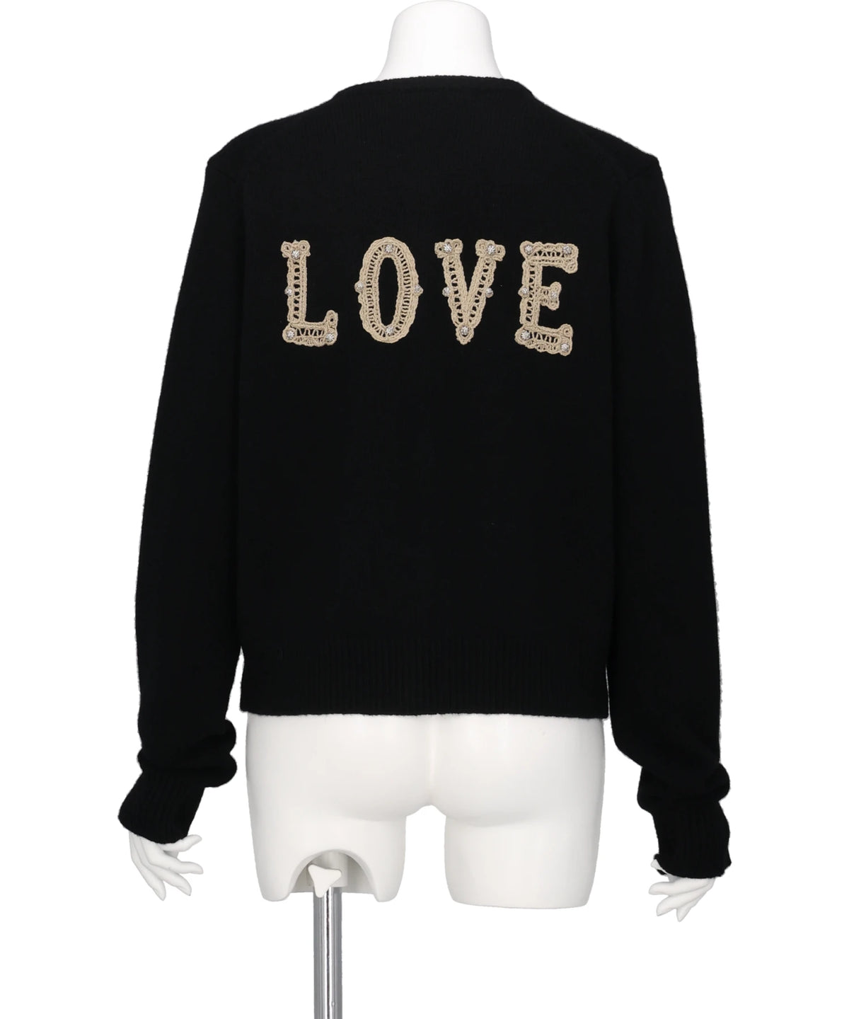 LOVE METAL BOLTS CARDIGAN