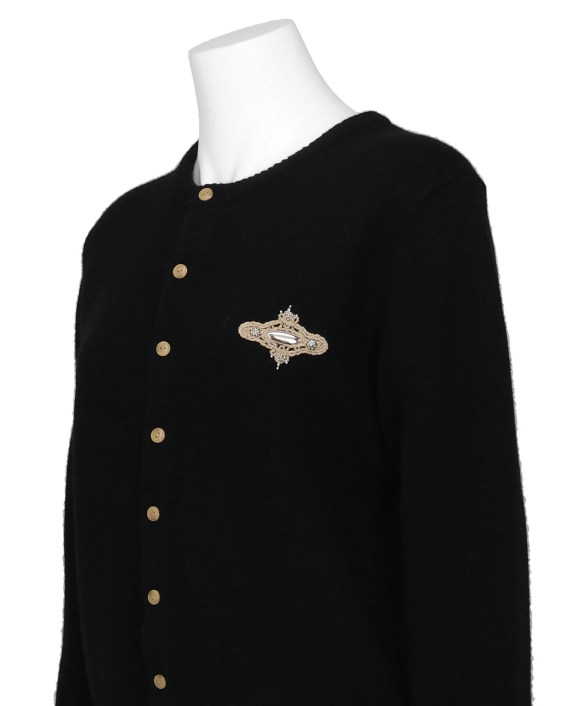 LOVE METAL BOLTS CARDIGAN