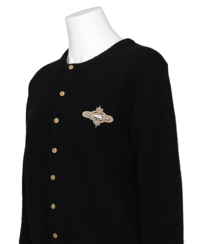 LOVE METAL BOLTS CARDIGAN