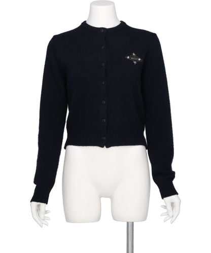 tanakadaisuke LOVE METAL BOLTS CARDIGAN