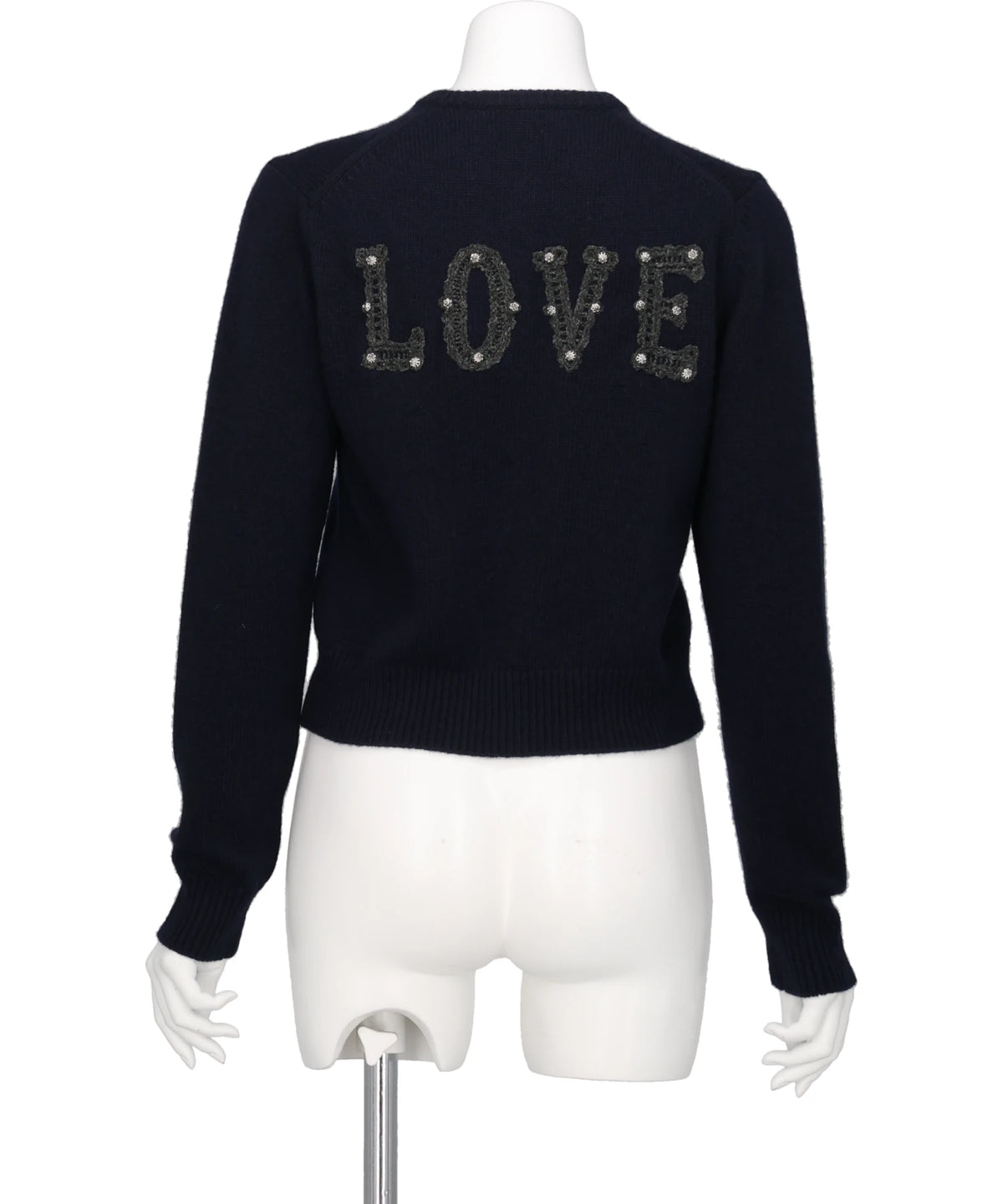 LOVE METAL BOLTS CARDIGAN