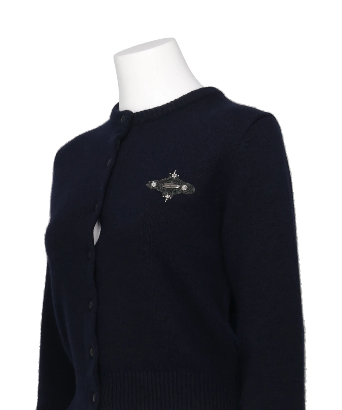 LOVE METAL BOLTS CARDIGAN