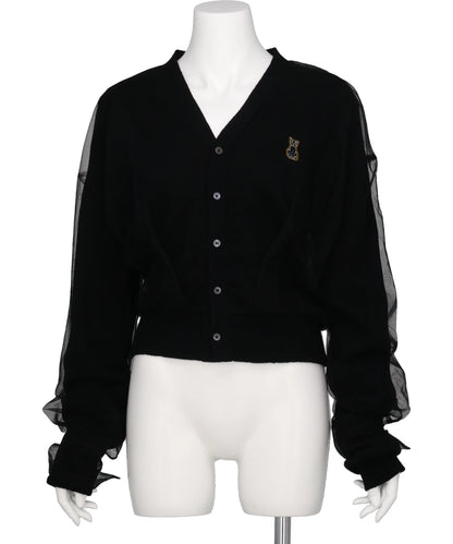 Chika Kisada TULLE CARDIGAN