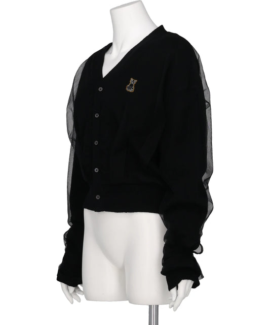 TULLE CARDIGAN