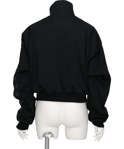 BEADED BUMBLE BEE TRACK JERSEY JACKET