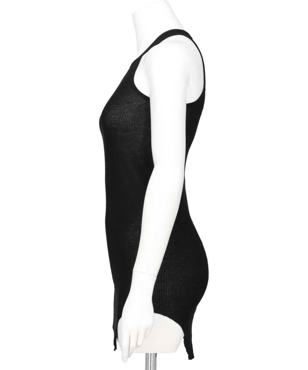 BASIC RIB TANK - BLACK