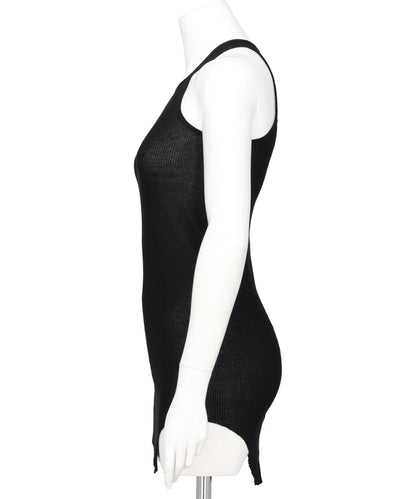 BASIC RIB TANK - BLACK