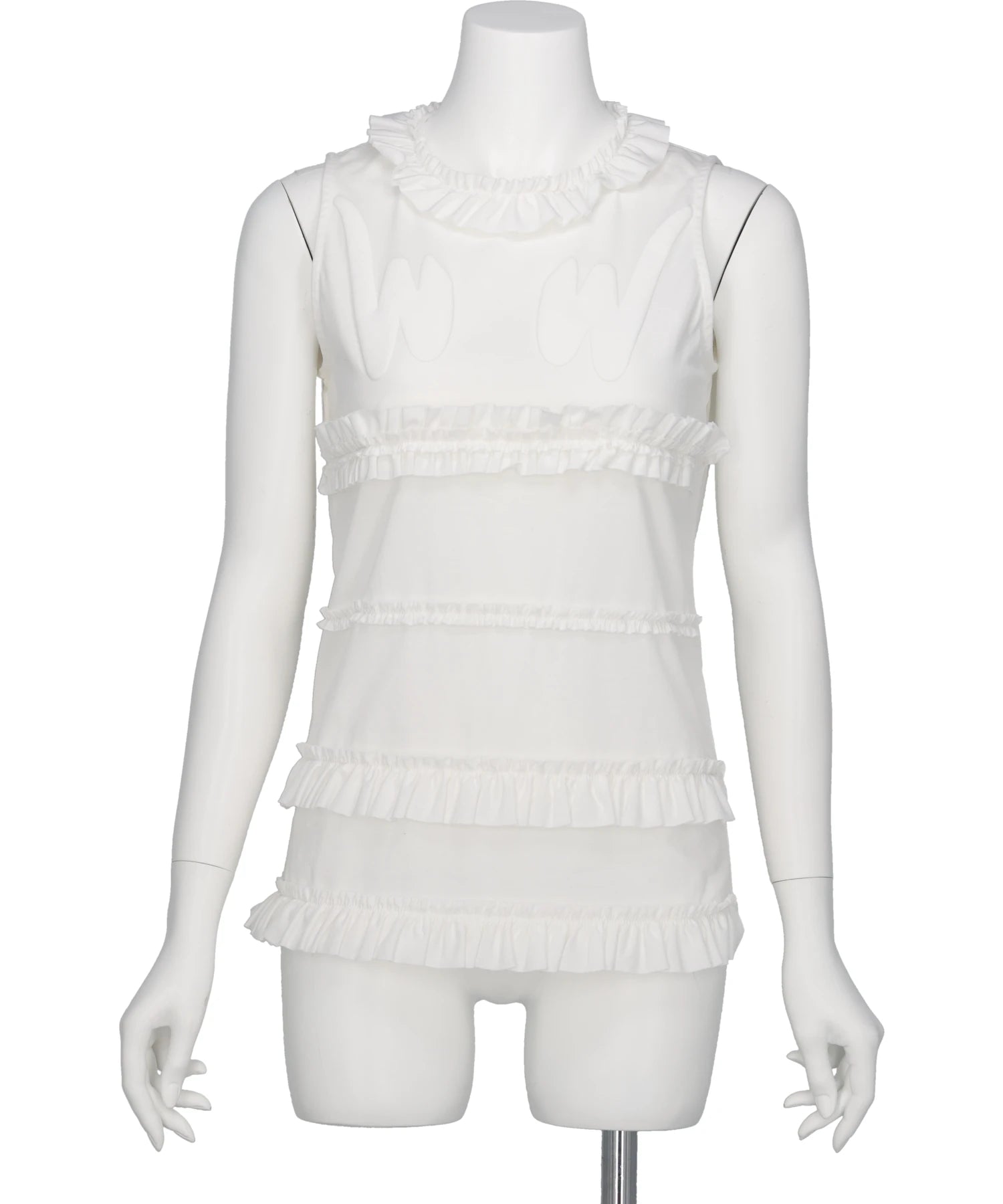 naokitomizuka WILD THINGS FRILLED TANK TOP