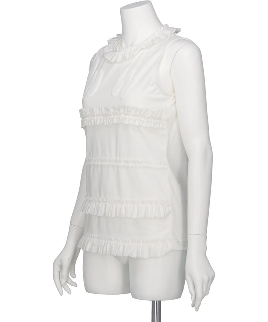 WILD THINGS FRILLED TANK TOP